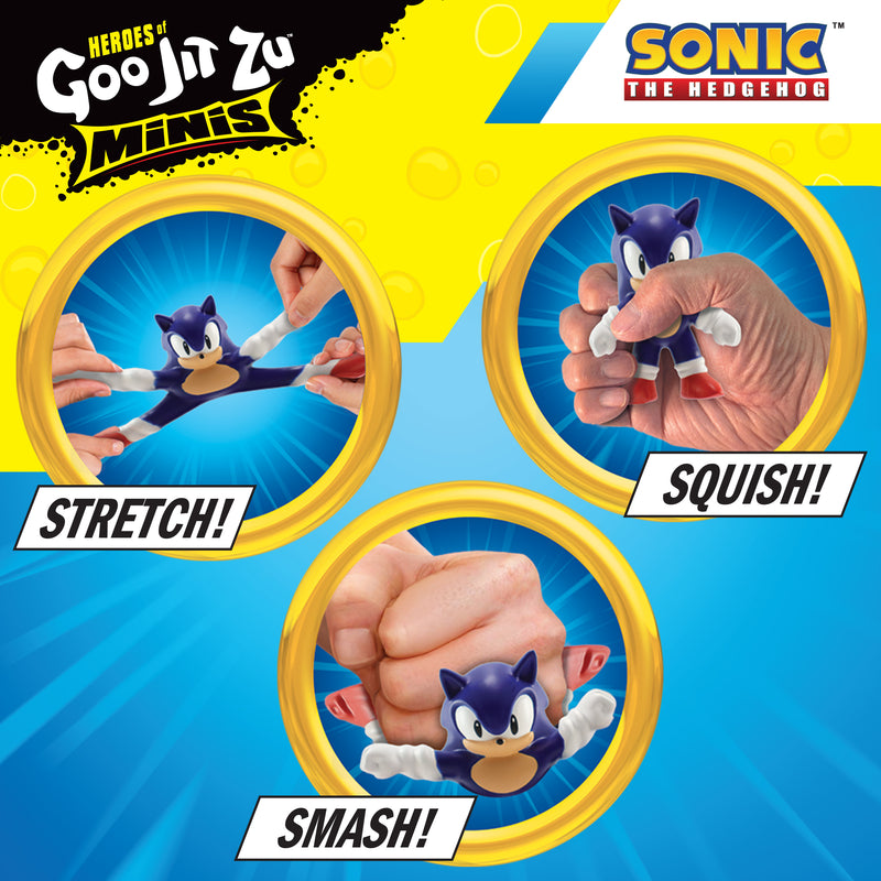 Heroes Of Goo Jit Zu Mini Sonic The Hedgehog Assortment