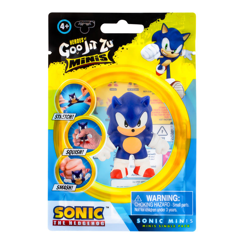 Heroes Of Goo Jit Zu Mini Sonic The Hedgehog Assortment