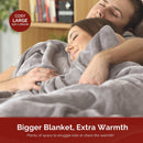 Heated Over Blanket - Grey