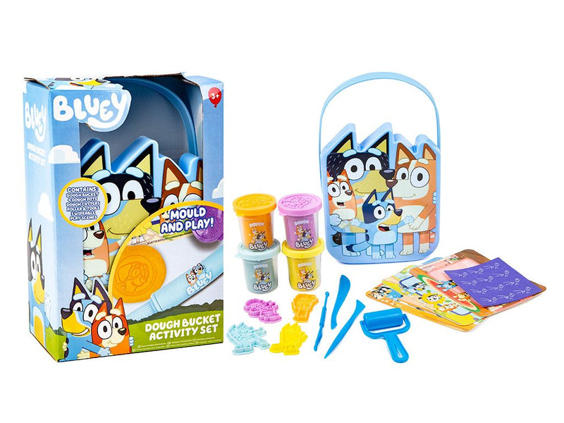 Bluey Dough Bucket Activity Set