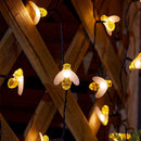 Solar Buzzy Bee String Lights - Set of 50