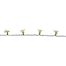 Solar Buzzy Bee String Lights - Set of 50