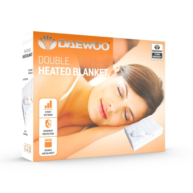 Daewoo Double Heated Under Blanket With Overheat Protection