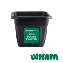 Vista 33cm Square Planter - Black