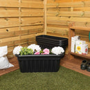 Vista 60cm Trough Planter - Black