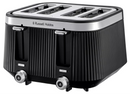 Russell Hobbs Bronte 4 Slice Toaster - Black