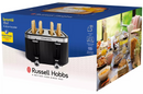 Russell Hobbs Bronte 4 Slice Toaster - Black