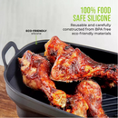 Tower Silicone Air Fryer Rectangular Foldable Trays - 2 Pack