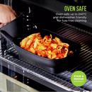Tower Silicone Air Fryer Rectangular Foldable Trays - 2 Pack