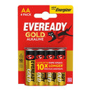Energizer Eveready AA Battery 4 Pack