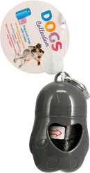 Dog Poo Bags & Holder Assorted