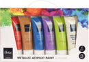 Acrylic Paints Metallic 6pk