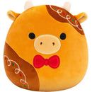 Squishmallows Christmas Plush 7.5" - Jericho The Gingerbread Cow