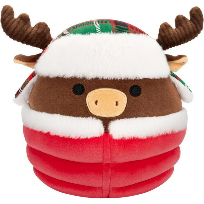 Squishmallows Christmas Plush 7.5" - Maurice the Moose