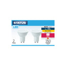 GU10 LED Light Bulb 4W 350 Lumen Pearl Warm White 2 Pack