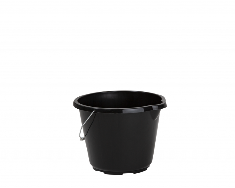 Eden 12L General Purpose Bucket - Black