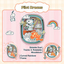 Puremind x Snoopy Wooden Interactive Magnet - Pilot Dreams
