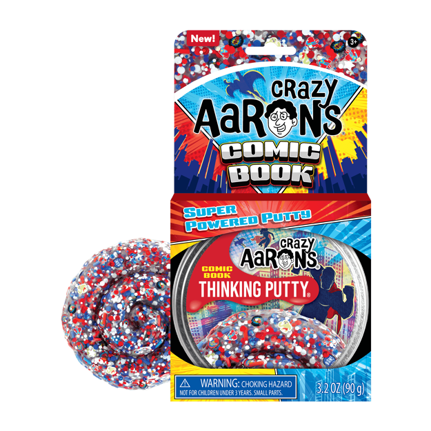 Crazy Aaron's Thinking Putty - Trendsetters Comic Book