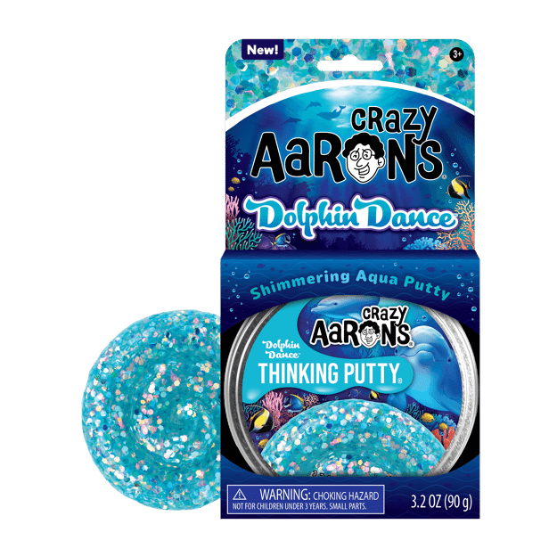 Crazy Aaron's Thinking Putty - Trendsetters Dolphin Dance