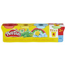 Playdoh Tubs 4pk Assorted