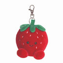 Palm Pals Plush Keyclip - Juicy Strawberry