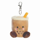 Palm Pals Plush Keyclip - Milky Boba Tea