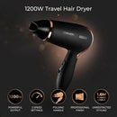 Carmen Noir II Travel Hair Dryer