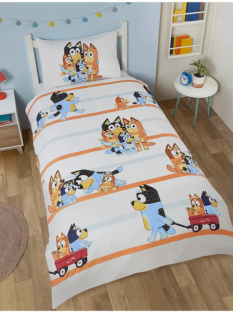 Bluey Family Single Duvet Set