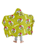 The Grinch Hooded Wearable Blanket