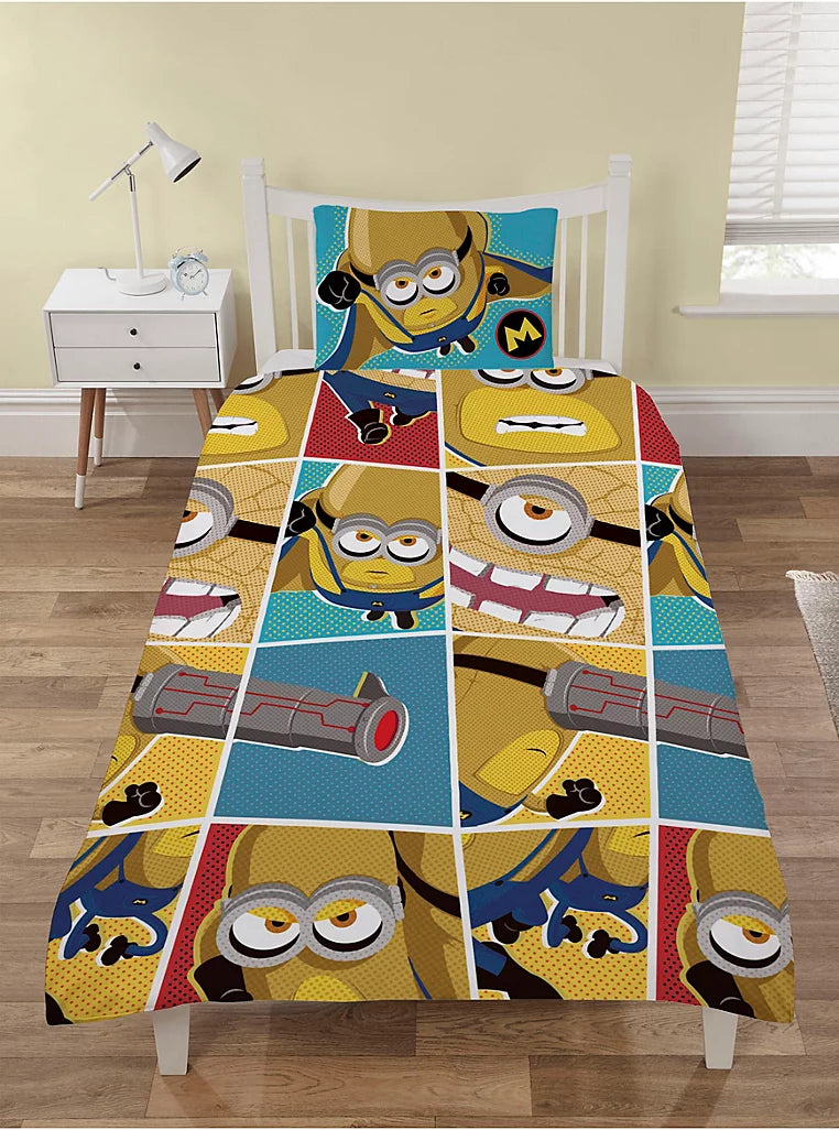 Despicable Me 4 Single Duvet Set