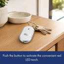 Whistle Key Finder Keyring with Torch