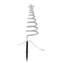 Tree Spiral Stake Lights Cool White - Set of 4