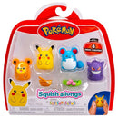 Squish-A-Longs Pokemon 4 Pack