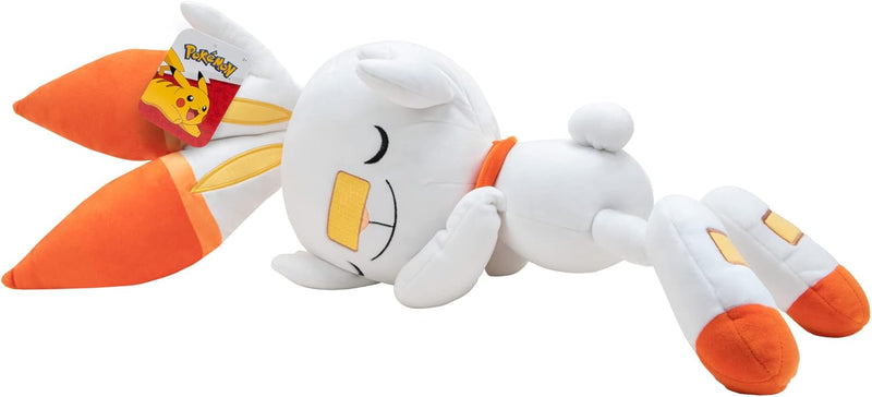 Pokemon 45cm Sleeping Scorbunny Plush