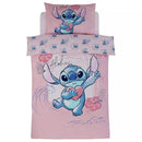 Disney Stitch Pink Single Duvet Set