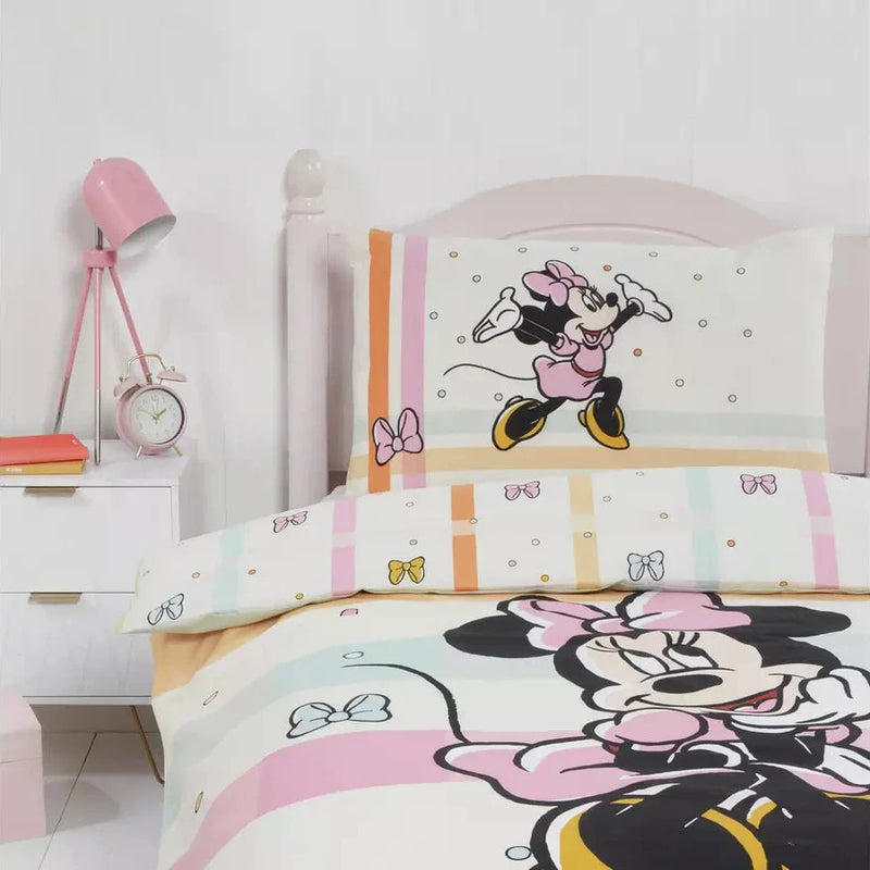 Disney Minnie Mouse Single Duvet Set JAC Stores IOM