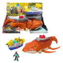 Imaginext Jurassic World Rebirth Aquachomp Chase Mosasaurus Dinosaur