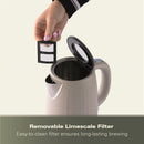 Harmony Hamilton Beach 1.7L Kettle in Cappuccino