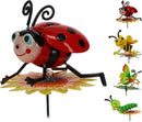 Insect On Stick Garden Ornament Assorted