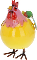 Metal Rooster Ornament - 2 Assorted