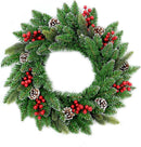 Prelit Stockholm Christmas Wreath