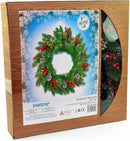 Prelit Stockholm Christmas Wreath