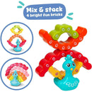 Play Tots Rainbow Peacock Stacker
