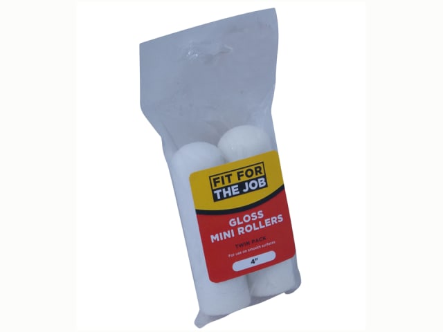 Fit For The Job Gloss Mini Roller Refill 2 Pack