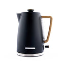 Scandi 1.7L Kettle Matte Cream with Wood Effect