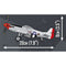 Cobi TOP GUN: Maverick™ P-51D Mustang™