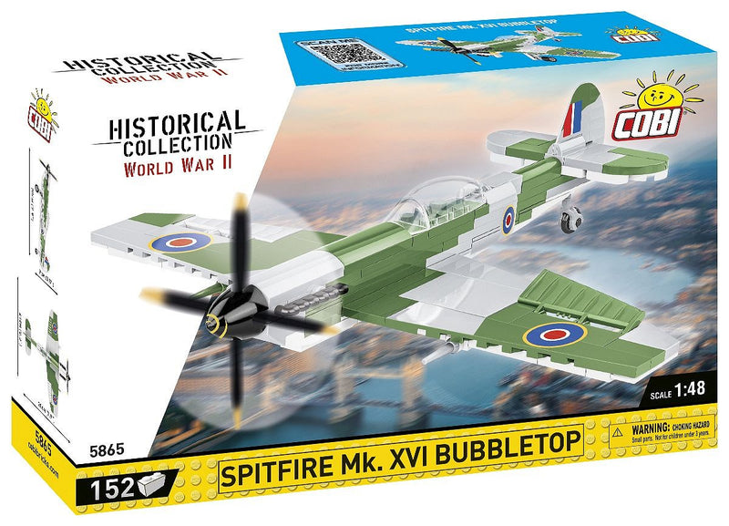 Cobi Spitfire Mk. XVI Bubbletop Plane