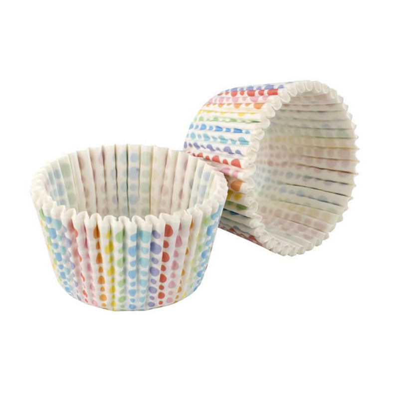 Tala Cupcake Cases 32 Pack - Rainbow Dots