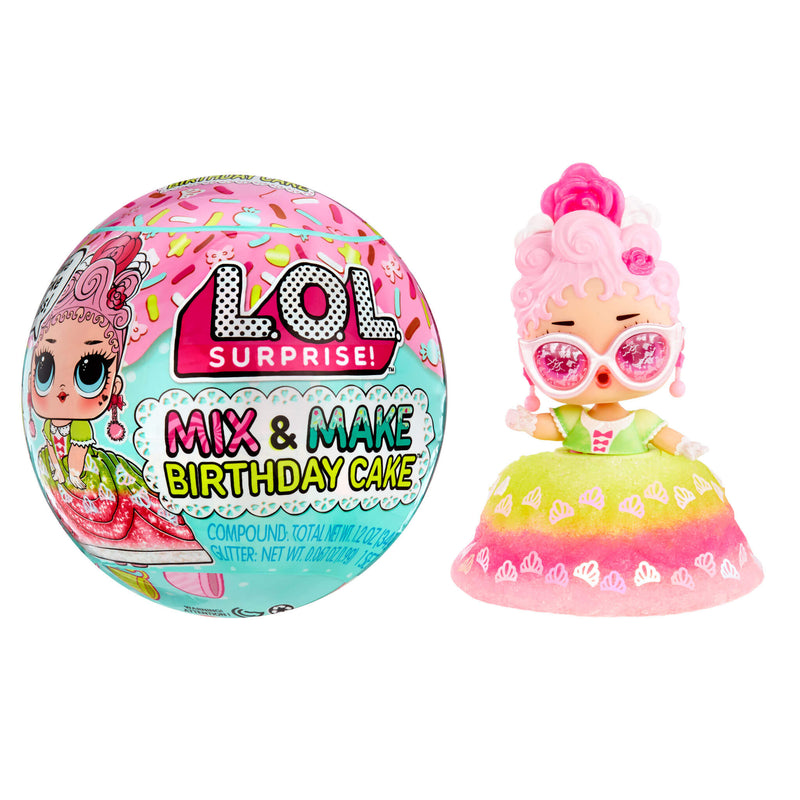 L.O.L Surprise! Mix & Make Birthday Cake Tots Doll