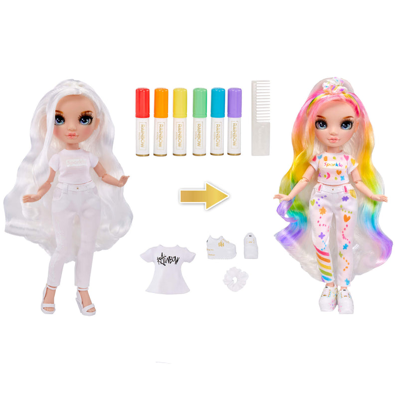 Rainbow High Colour & Create Fashion DIY Doll - Blue Eyes